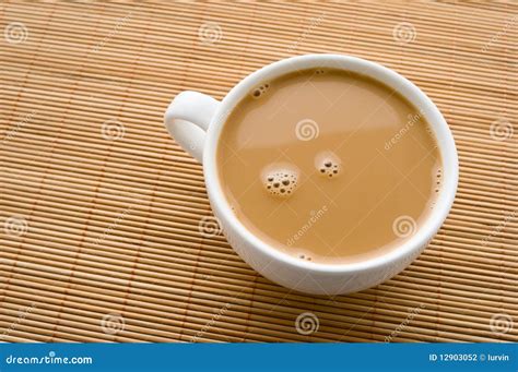 Cup Of Coffee With Cream Stock Photography - Image: 12903052