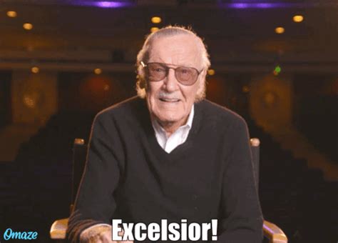 Thank you Mr. Stan Lee. Excelsior!! #ReactionGifs