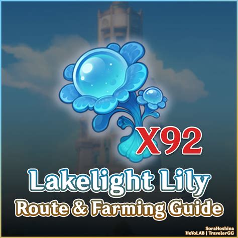 Lakelight Lily Route & Farming Guide | Genshin Impact