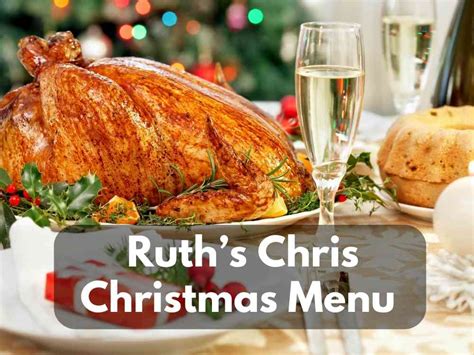 Ruth’s Chris Christmas Menu in 2022 - Modern Art Catering