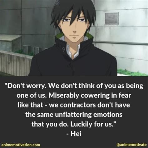 The 19 Most Classic Darker Than Black Quotes For Anime Fans