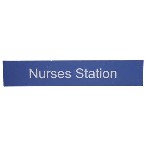 SIgn Nurses Station | FILM MEDICAL