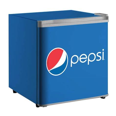 1.6 cu. ft. Mini Fridge Blue with Cola Logo without Freezer FR101PEP ...