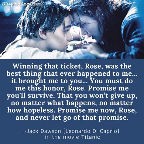 Titanic Quotes Jack