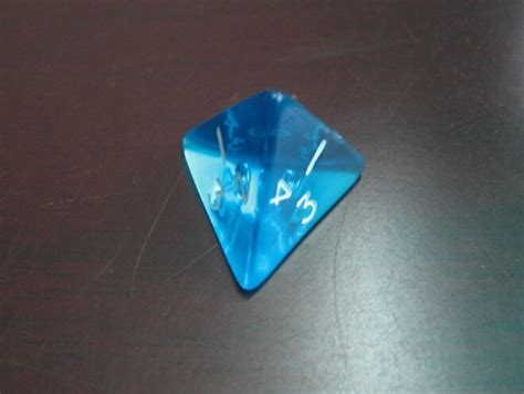 D4 dice four sided dice d4 dice boulimia bosons charm transparent blue transparent red dice-in ...