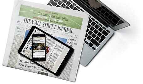 The Wall Street Journal 1-Year (Print) Subscription - Digital and Print ...