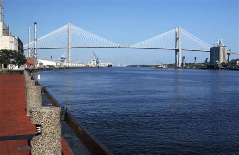 Savannah River Bridge GA Photograph by Bob Pardue - Pixels