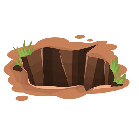 Hole in the ground Illustration 33346138 PNG