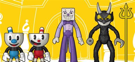 Action Figure Insider » Available Now from Funko: Cuphead Action Figures!