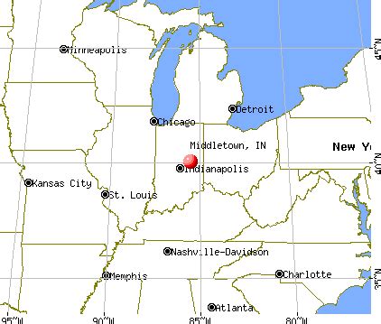 Middletown, Indiana (IN 47356) profile: population, maps, real estate, averages, homes ...