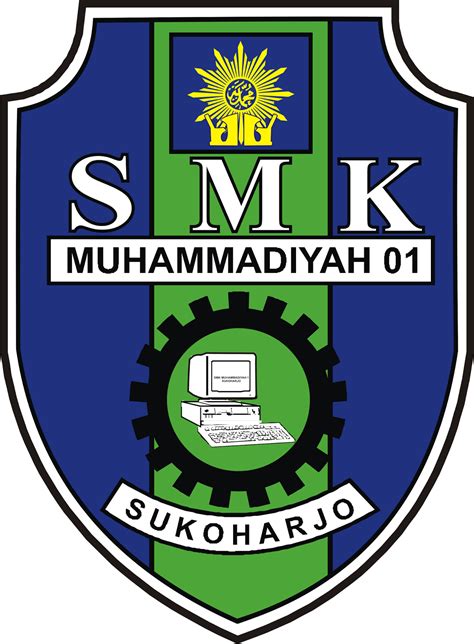 LOGO SMK MUHAMMADIYAH 1 SUKOHARJO JAWA TENGAH ~ SMK MUHAMMADIYAH 1 SUKOHARJO