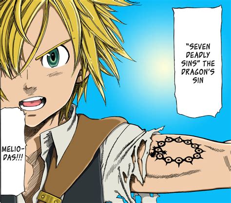 [Nanatsu no Taizai] The Dragon's Sin, Meliodas by Fugitivebush on DeviantArt