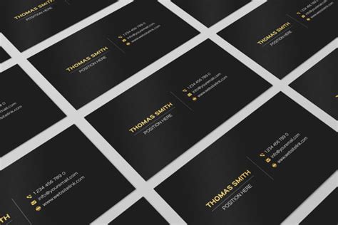 Minimalistic Business Card Template - Free Download