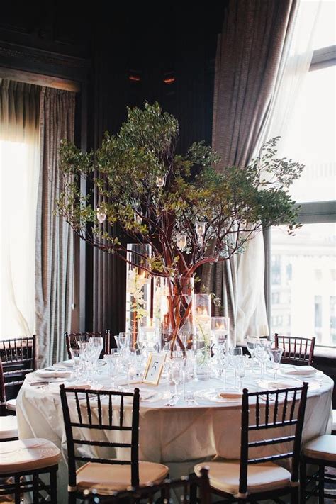 Glamorous Wedding Centerpieces - MODwedding | Tree wedding centerpieces, Wedding centerpieces ...