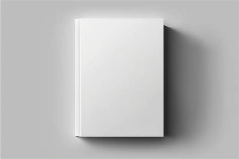 A white book mockup | Premium AI-generated image