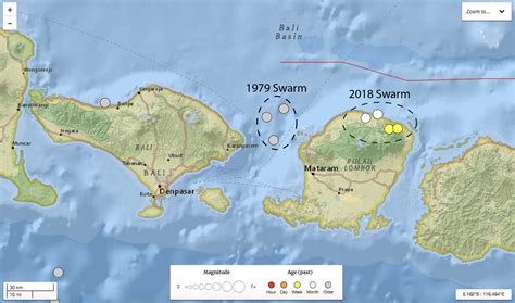 Earthquake swarm lights up Indonesia - Temblor.net