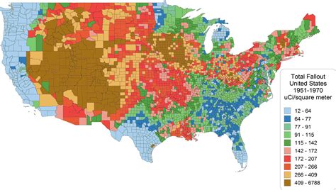 Fallout World Map Nuclear watch of new mexico: Fallout Map, Nevada Test Site, Radiation Exposure ...