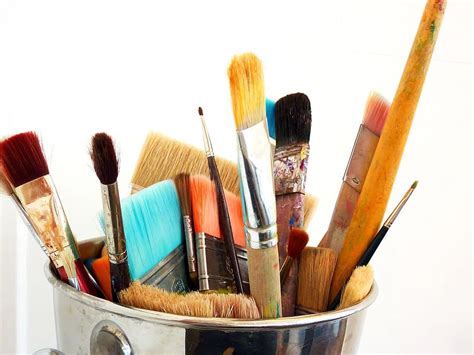 brush, paint, art, painting, brushes, color, colorful, brush strokes, hair brush, brush hair ...