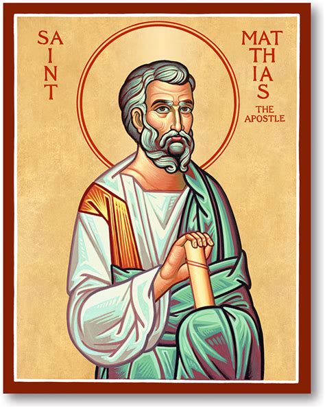 Men Saint Icons: Saint Matthias Icon | Monastery Icons