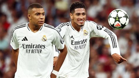 The Real Madrid group with Kylian Mbappé against Osasuna