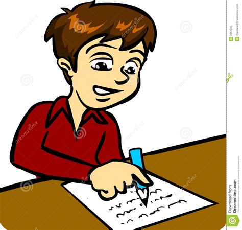 writing a letter clipart - Clip Art Library