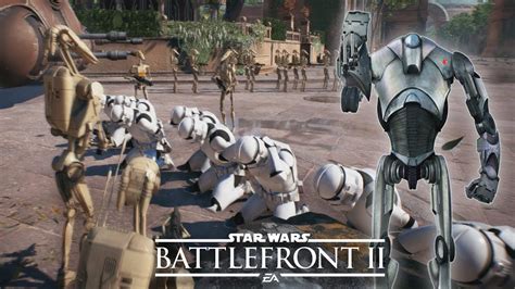 Star Wars Battlefront 2 Super Battle Droids (Battlefront 2 EA Play Gameplay Part 5 B2 Battle ...