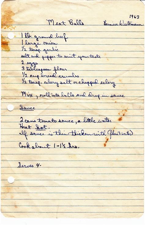 The Hunt for John Gannan: Preserving My Mom's Handwritten Recipes