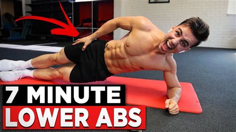 7min lower ab workout (get your lower abs to show) - Fraser Wilson