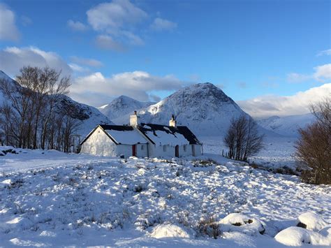 Blackrock Cottage, Glencoe Winter Landscape, Landscape Photos, Scottish Mountains, Scotland ...