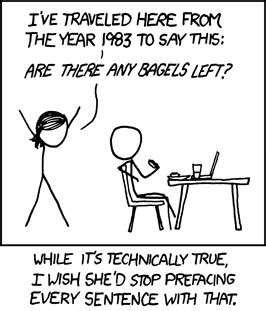xkcd: Time Travel