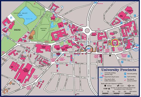 Sheffield University Campus Map - Draw A Topographic Map