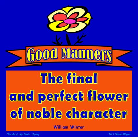 Famous Quotes Manners. QuotesGram