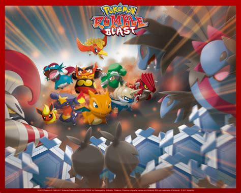 Pokémon Rumble Blast Wallpapers - Pocketmonsters.Net