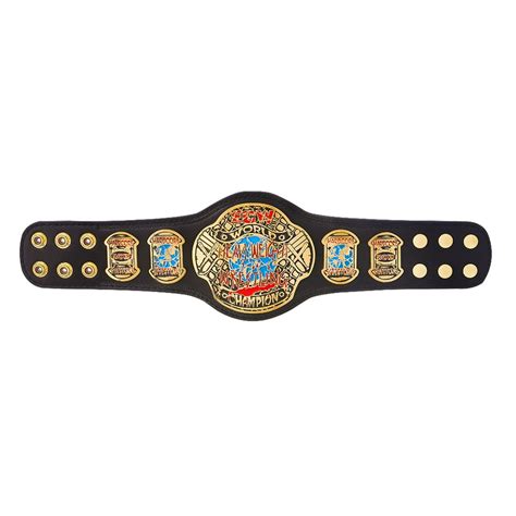 Official WWE Authentic ECW World Heavyweight Championship Mini Replica ...