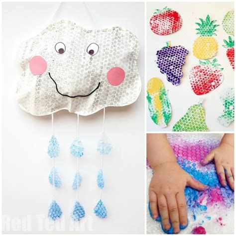 15 Amazingly Fun Bubble Wrap Art Ideas Kids Will Love