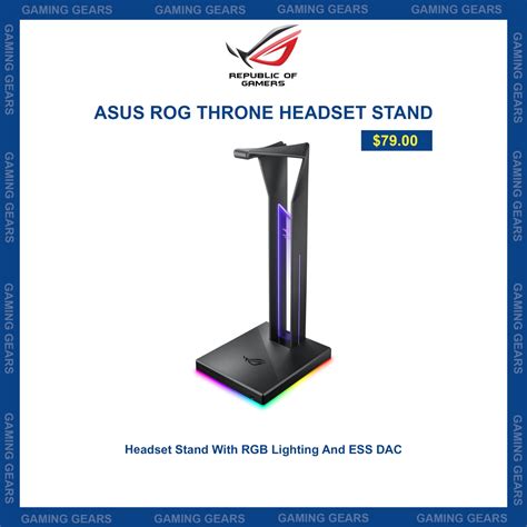 Asus Rog Throne Headset Stand - Gaming Gears - Best Gaming Gears Shop in Town.