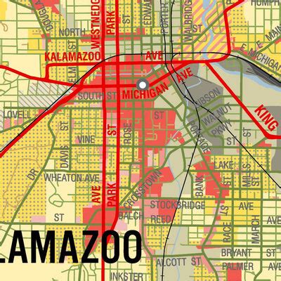 Kalamazoo County Generalized Zoning 2016 Map by Kalamazoo County ...