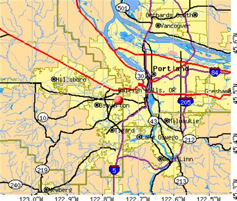 Raleigh Hills, Oregon (OR 97225) profile: population, maps, real estate, averages, homes ...