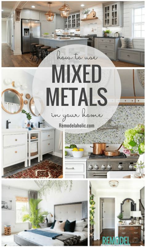 Remodelaholic | Why the Mixed Metals Home Decor Trend is Here to Stay