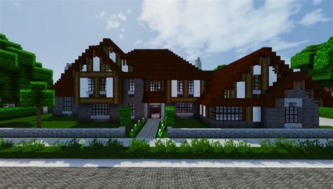 Tudor Style House [with floor plans] Minecraft Map