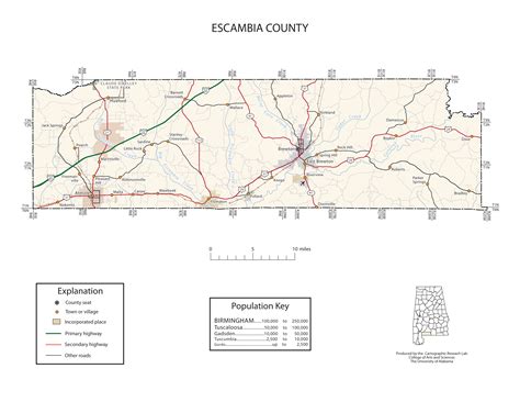 Maps of Escambia County