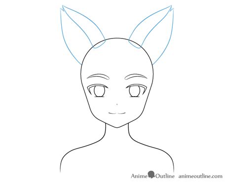 How to Draw an Anime Fox Girl Step by Step - AnimeOutline