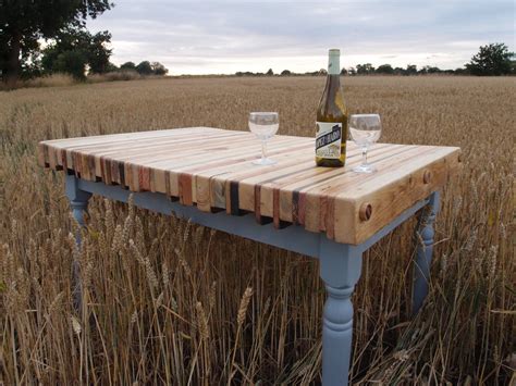 Reclaimed Pallet Wood Dining Table - Etsy