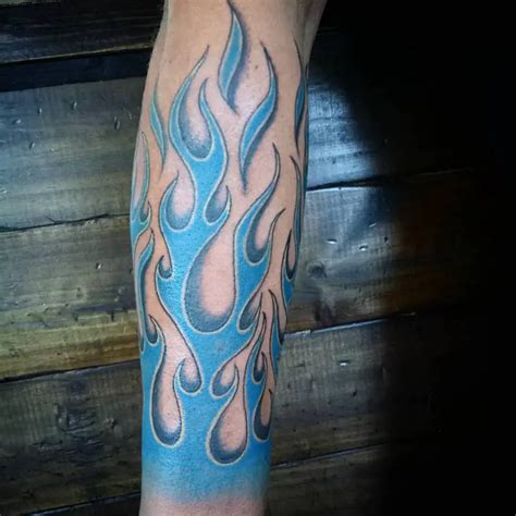 Ghost Flame Tattoo Designs