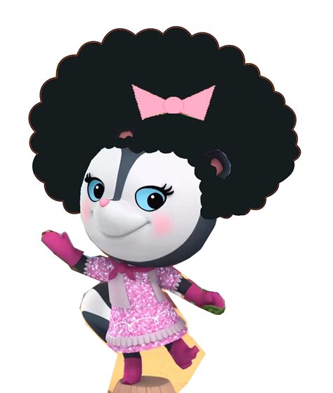 Priscilla skunk with an afro hair 6 by atomcrosshuy2022 on DeviantArt