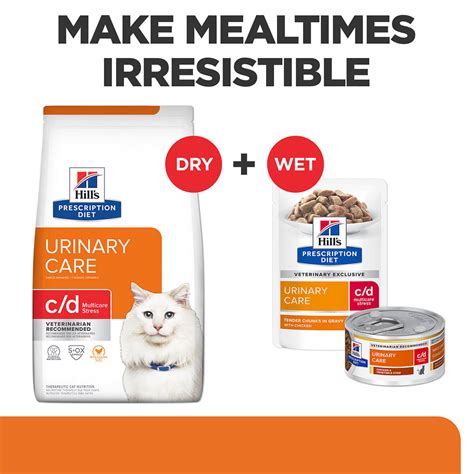 Hill's Prescription Diet C/D Multicare Stress Urinary Care Dry Cat Foo ...