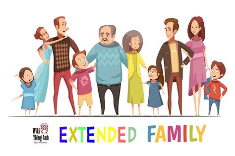 Extended family là gì? Định nghĩa và ví dụ cụ thể