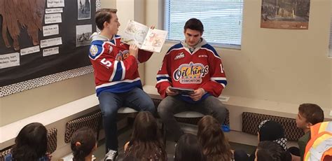 Oil Kings players to participate in READ IN Week this October ...