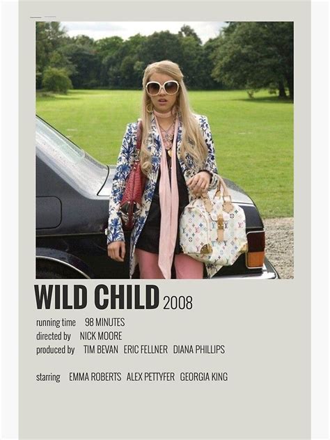 "Wild Child Movie Poster" Poster for Sale by immixrl | Redbubble