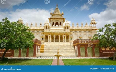 Jaswant Thada Mausoleum stock photo. Image of architecture - 29980816